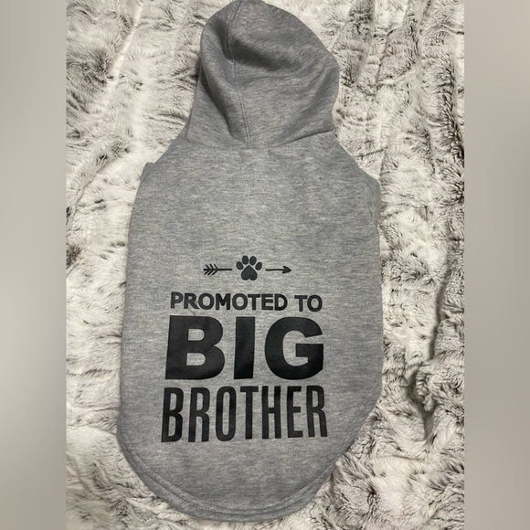 Dog Promoted To Big Brother Dog Outfit Poshmark